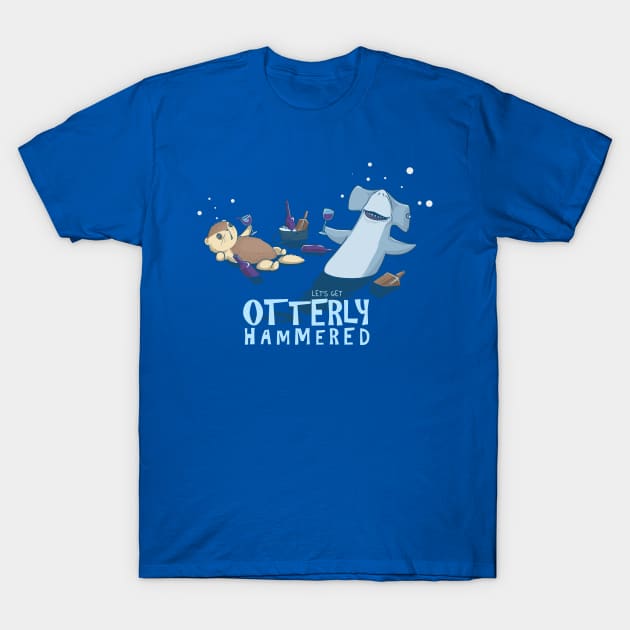 Otterly Hammered T-Shirt by PopShirts